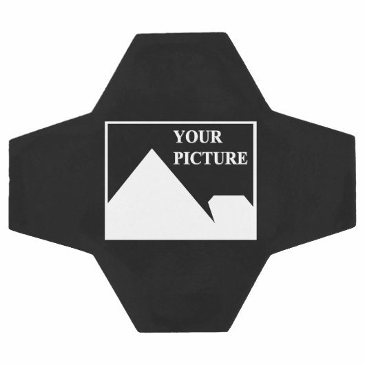 Moderne eenvoudige Creëer uw eigen bruiloft Afbeel Voetbal (Enkel)