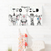 Moderne Eenvoudige Dierendag Welkomstbord Spandoek (Insitu)