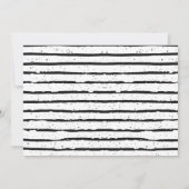 Moderne Eenvoudige Dierenuitnodiging (Achterkant)