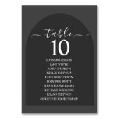 Moderne, eenvoudige, donkergrijze pleister kaart (Voorkant)