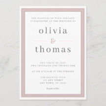 Moderne, eenvoudige dubbelzinnige rand