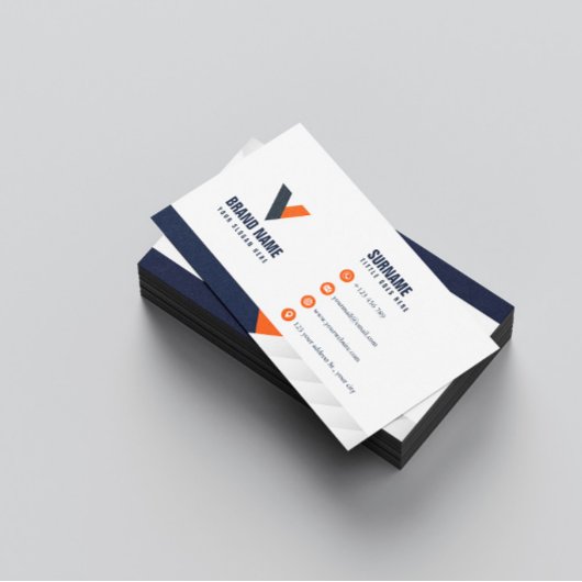 Moderne eenvoudige elegant visitekaartje