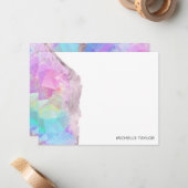 Moderne Eenvoudige elegante bovengrens voor optisc Notitiekaartje (Voorkant / Achterkant in situ)