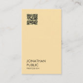 Moderne Eenvoudige Elegante Professionele Oceania  Visitekaartje (Voorkant)