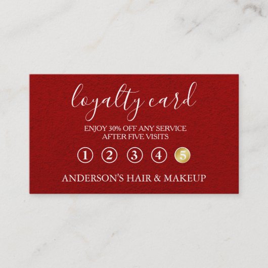 Moderne eenvoudige elegante typografie-logo visitekaartje (Voorkant)