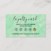 Moderne eenvoudige elegante typografie-logo visitekaartje (Voorkant)