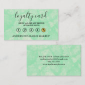 Moderne eenvoudige elegante typografie-logo visitekaartje (Voorkant / Achterkant)