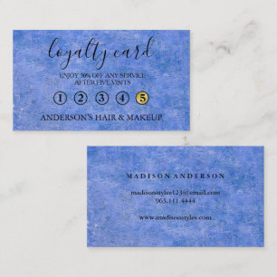 Moderne eenvoudige elegante typografie Loyalty Car Visitekaartje