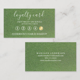 Moderne eenvoudige elegante typografie Loyalty Car Visitekaartje