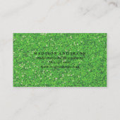 Moderne eenvoudige elegante typografie Loyalty-Kaa Visitekaartje (Achterkant)