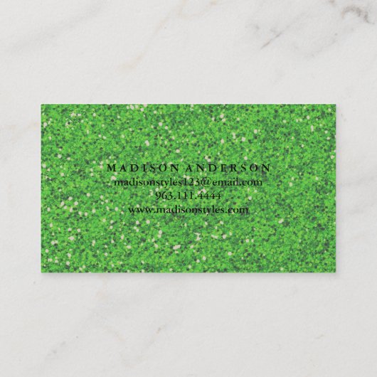 Moderne eenvoudige elegante typografie Loyalty-Kaa Visitekaartje (Achterkant)