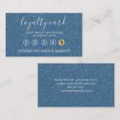 Moderne eenvoudige elegante typografie Loyalty-Kaa Visitekaartje (Voorkant / Achterkant)