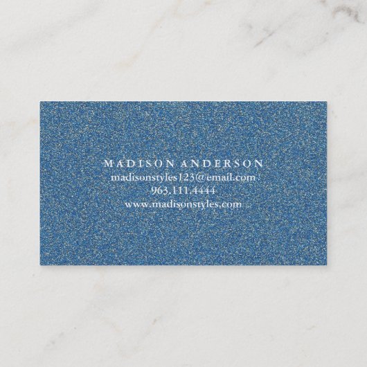 Moderne eenvoudige elegante typografie Loyalty-Kaa Visitekaartje (Achterkant)