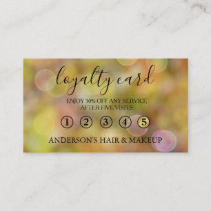Moderne eenvoudige elegante typografie Loyalty-Kaa Visitekaartje