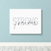 Moderne, eenvoudige, elegante vormgeving krachtig  canvas afdruk (Insitu (Houten vloer))