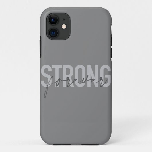 Moderne, eenvoudige, elegante vormgeving krachtig Case-Mate iPhone case (Achterkant)
