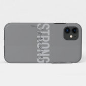Moderne, eenvoudige, elegante vormgeving krachtig Case-Mate iPhone case (Achterkant (horizontaal))