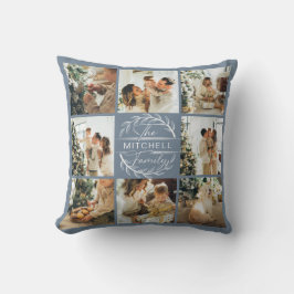 Moderne Eenvoudige Familie Fotocollage Schattige D Kussen