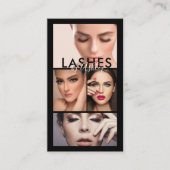 Moderne Eenvoudige Formele Foto Zwart Wit Visitekaartje (Voorkant)