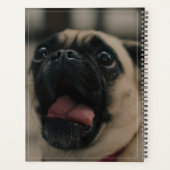 Moderne eenvoudige foto donkere overlay planner (Achterkant)