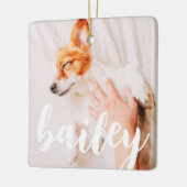 Moderne, eenvoudige foto met elegante grafische fo keramisch ornament (Links)