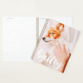 Moderne, eenvoudige foto met elegante grafische fo planner (Display)