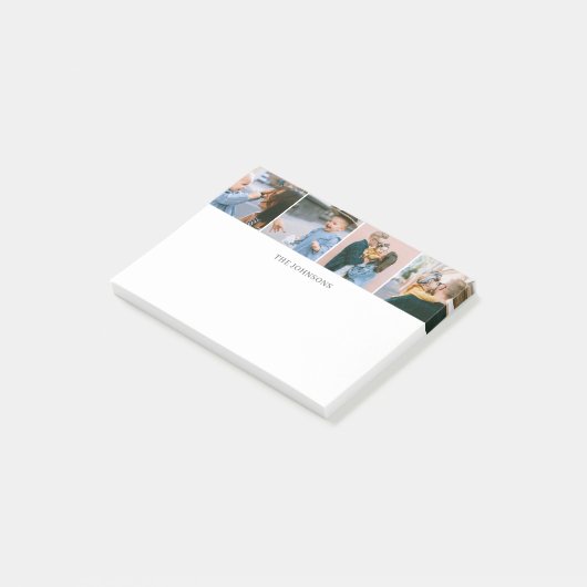 Moderne eenvoudige foto post-it® notes (Schuin)