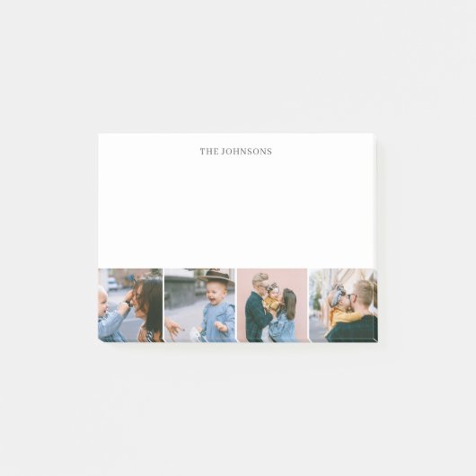 Moderne eenvoudige foto post-it® notes (Voorkant)