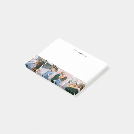 Moderne eenvoudige foto post-it® notes (Schuin)