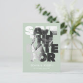 Moderne Eenvoudige Foto Sla de Uitnodiging van de  (Staand voorkant)