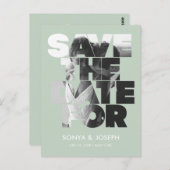 Moderne Eenvoudige Foto Sla de Uitnodiging van de  (Voorkant / Achterkant)