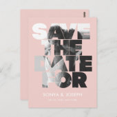 Moderne Eenvoudige Foto Sla de Uitnodiging van de  (Voorkant / Achterkant)