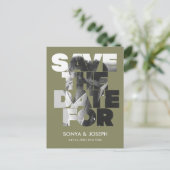 Moderne Eenvoudige Foto Sla de Uitnodiging van de  (Staand voorkant)