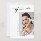 Moderne, eenvoudige foto voor elegant script | AFS Aankondiging (Voorkant)