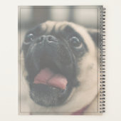 Moderne eenvoudige foto witte overlay planner (Achterkant)