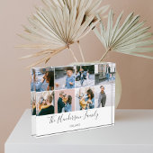 Moderne eenvoudige fotocollage fotoblokken