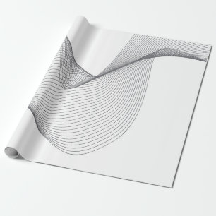 Moderne, eenvoudige, futuristische illustratie van cadeaupapier