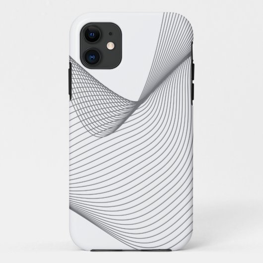 Moderne, eenvoudige, futuristische illustratie van Case-Mate iPhone case (Achterkant)