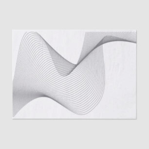 Moderne, eenvoudige, futuristische illustratie van tissuepapier