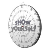 Moderne, eenvoudige, gedurfde, stedelijke Show Dartbord (Voorkant Rechts)