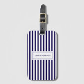 Moderne Eenvoudige Gepersonaliseerde Verticale Ges Bagagelabel (Voorkant (verticaal))