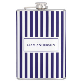 Moderne Eenvoudige Gepersonaliseerde Verticale Ges Heupfles