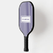 Moderne Eenvoudige Gepersonaliseerde Verticale Ges Pickleball Paddle (Links)
