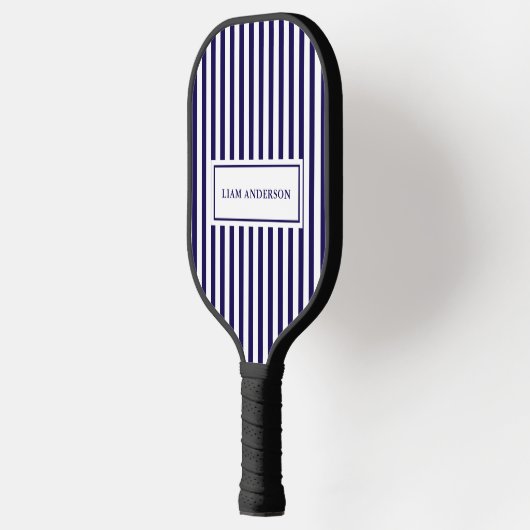 Moderne Eenvoudige Gepersonaliseerde Verticale Ges Pickleball Paddle (Links)