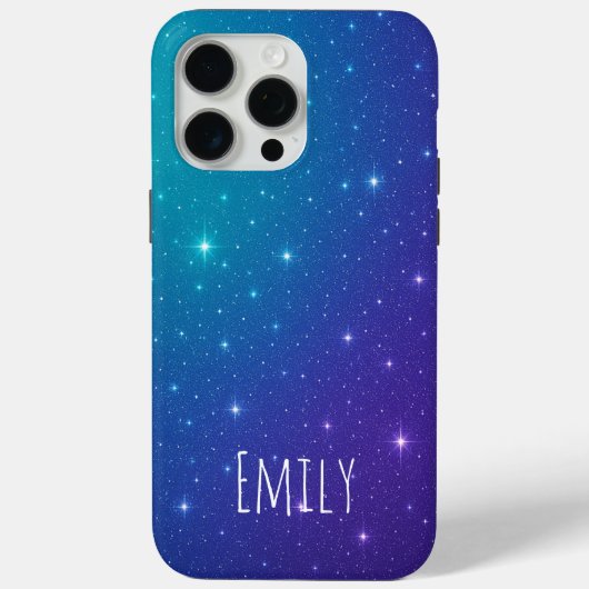 Moderne eenvoudige glanzende gradiënt Case-Mate iPhone case (Achterkant)