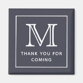 Moderne eenvoudige grafische kaart - Hartelijk dan Magneet (Voorkant)