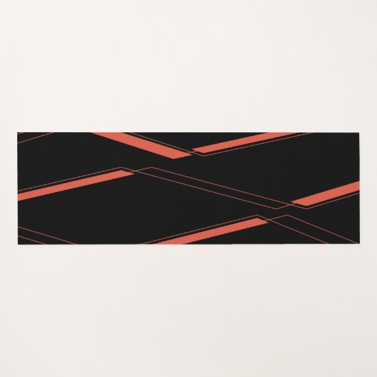 Moderne, eenvoudige grafische kunst voor het onttr yogamat (Achterkant (horizontaal))