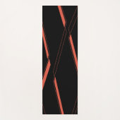 Moderne, eenvoudige grafische kunst voor het onttr yogamat (Voorkant)