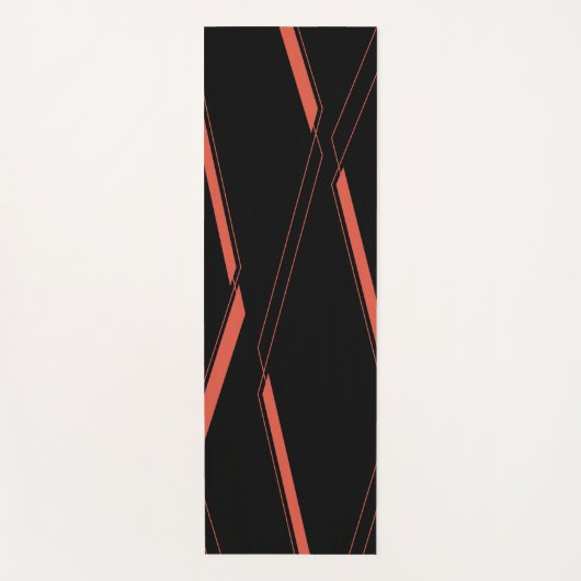 Moderne, eenvoudige grafische kunst voor het onttr yogamat (Voorkant)