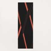 Moderne, eenvoudige grafische kunst voor het onttr yogamat (Achterkant)